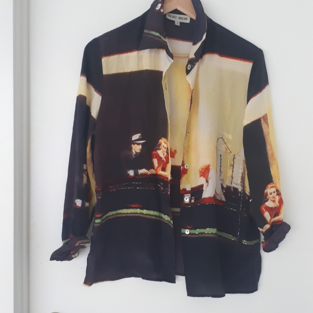 coll button down shirt size small